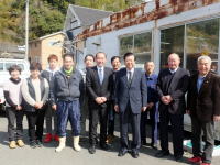 豊後大野市の森県議事務所で