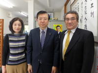元吉県議事務所で
