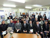 毛利県議の集会で