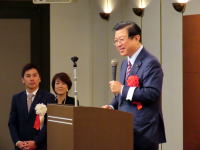 大友県議会議員の新年会で