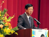 臼杵市で国政報告会